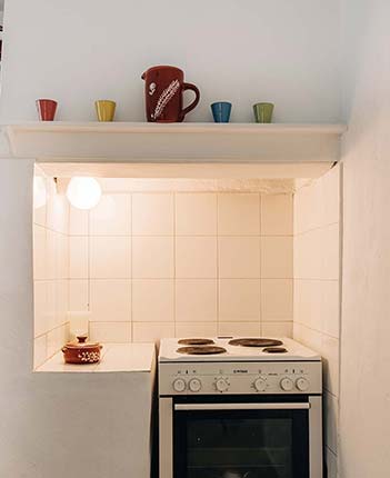 Πλήρως εξοπλισμένη κουζίνα