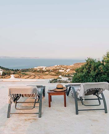 Θέα στη θάλασσα