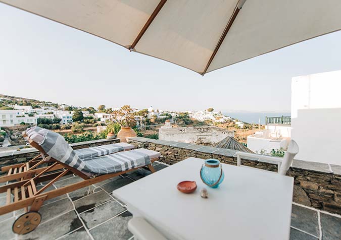 Το διαμέρισμα Σάλα στο YiaYias home στη Σίφνο