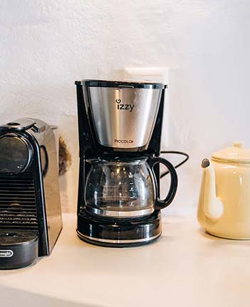 Εξοπλισμός κουζίνας στο διαμέρισμα Σάλα