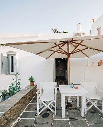 Αυλή στο διαμέρισμα Σάλα