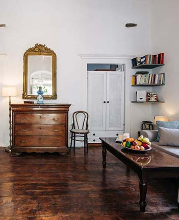 Το καθιστικό στο διαμέρισμα σάλα